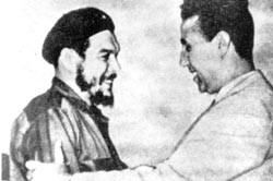 Che Guevara et Ben Bella