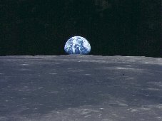 Lever de Terre depuis la Lune